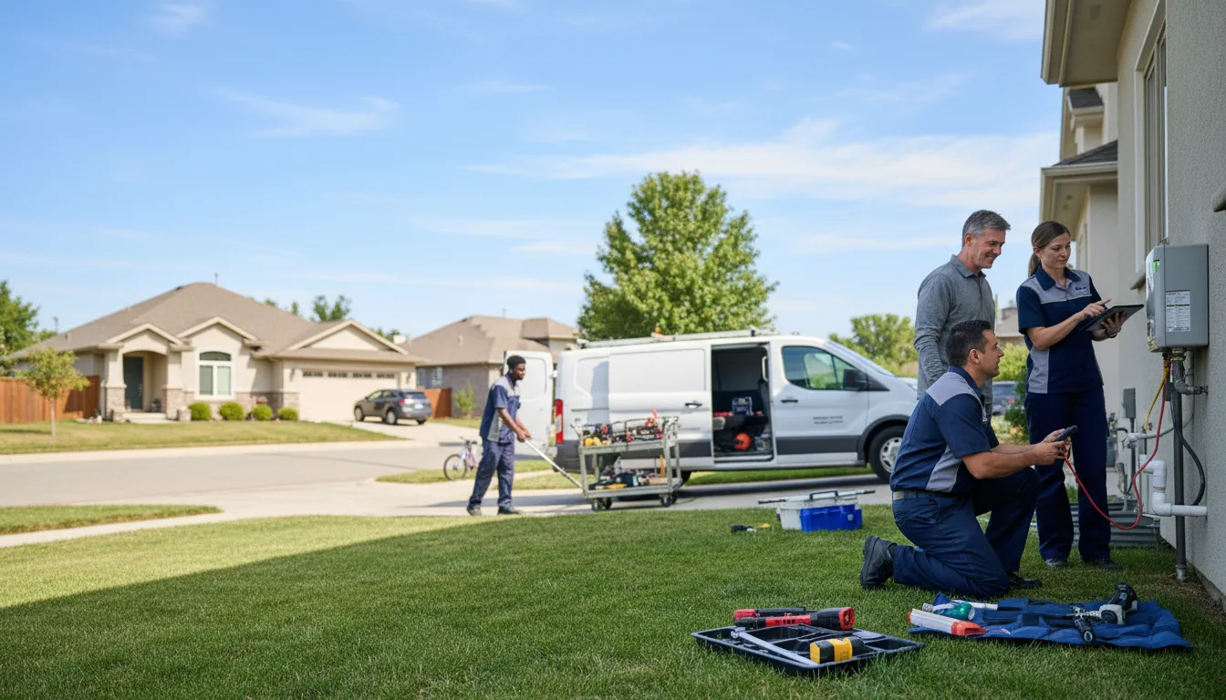 Tankless water heater service in Dulac, LA